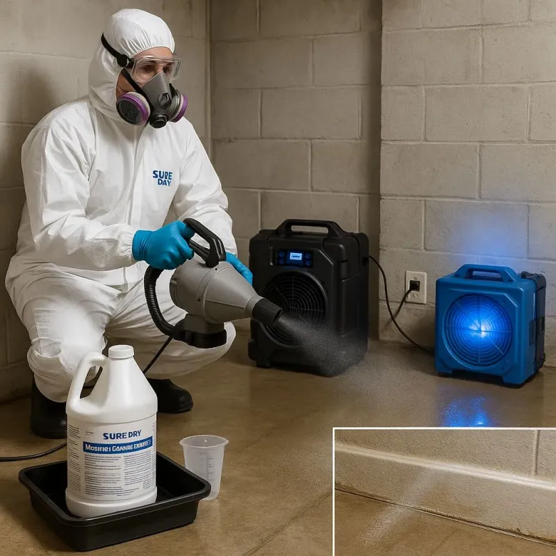 Sanitization and Odor Removal process in Tower Lake, IL