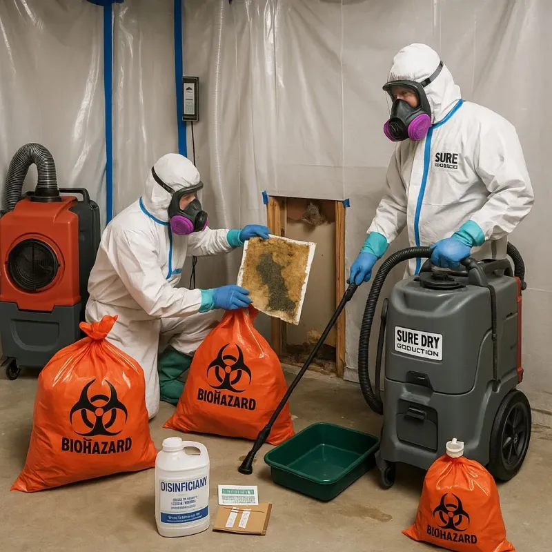 Contaminated Water Handling Protocols process in Tower Lake, IL