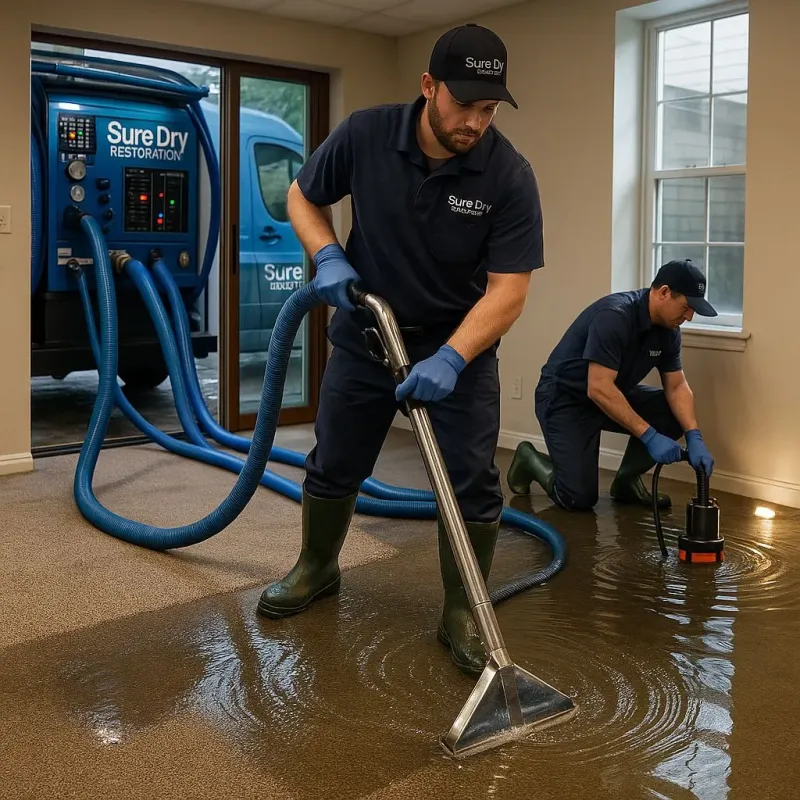 Water Extraction and Removal process in Tower Lake, IL